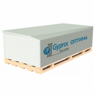 Лист гипсокартона GYPROC ОПТИМА ГСП-А 12,5*1200*2500